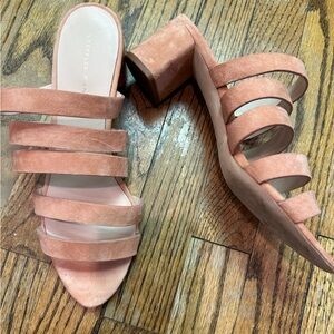 Loeffler Randall Finley Multi Strap Mules, sz 9